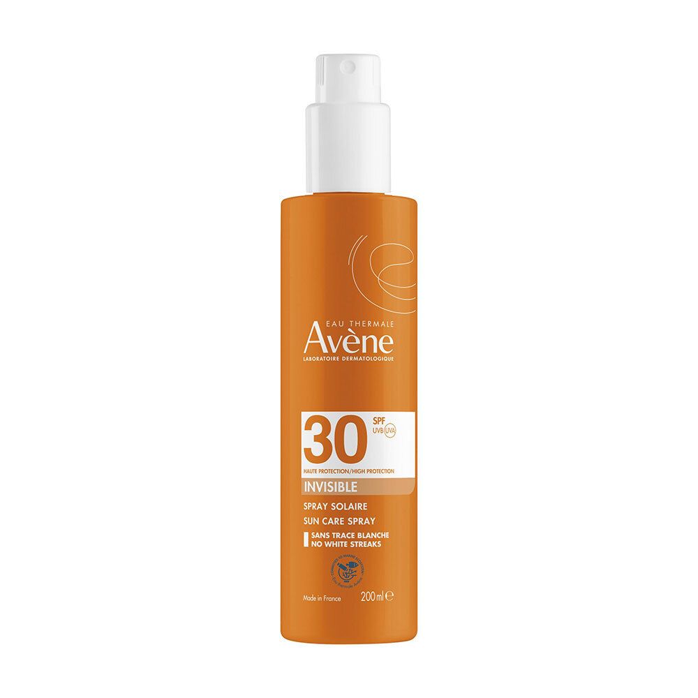 Avene Spray Solaire Invisible Spf30 Crème Protection 200 Ml