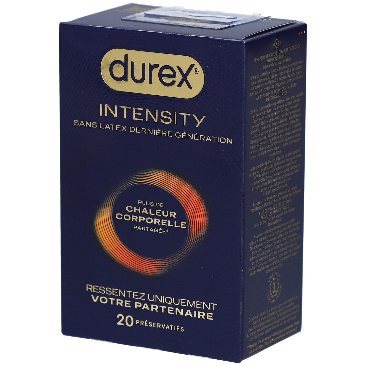 Durex Intensity Sans Latexe Préservatif(S) 1 Pc(S)