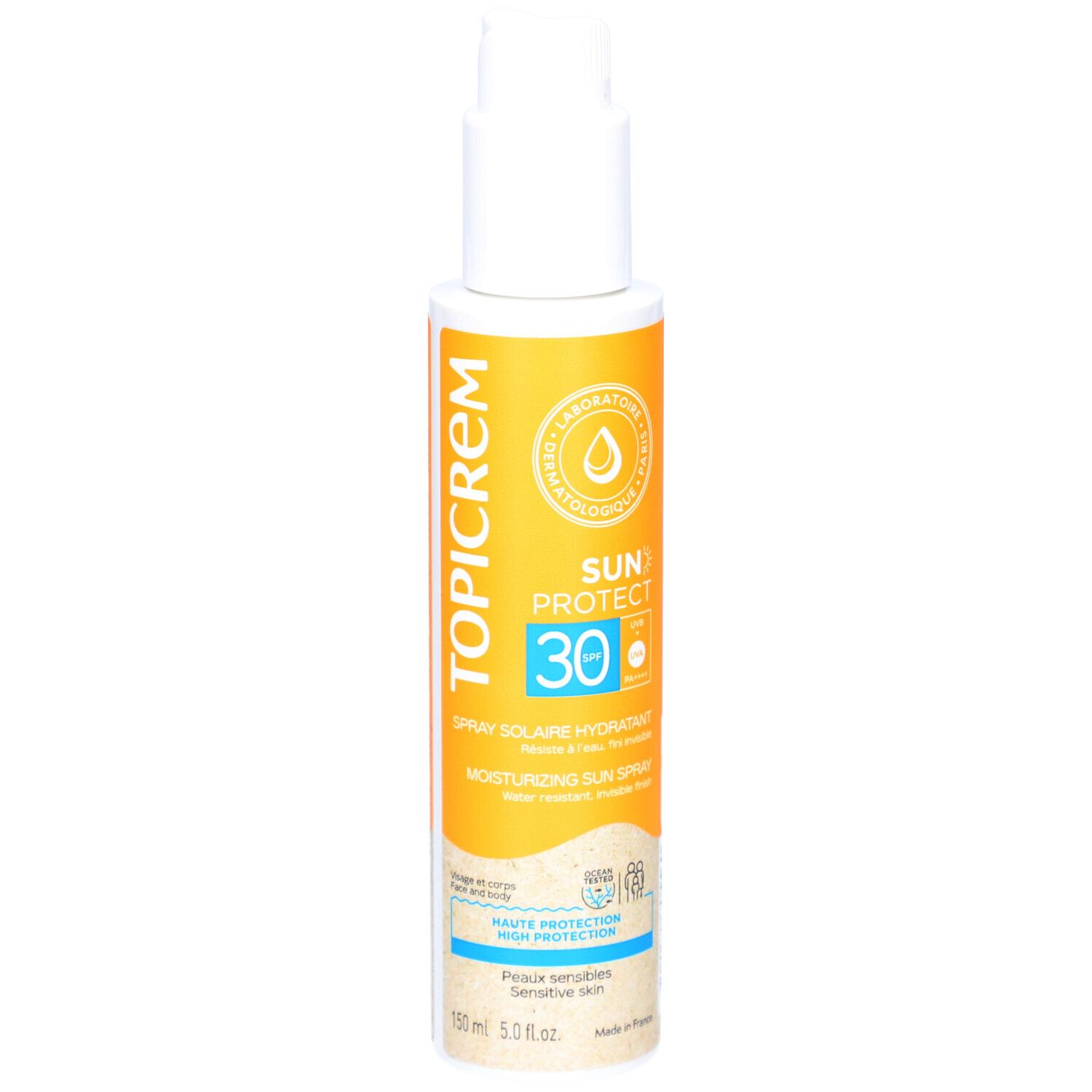 Topicrem Sun Protect Spray Solaire Hydratant Spf30 Crème Protection 150 Ml Nourrisson - Image 1