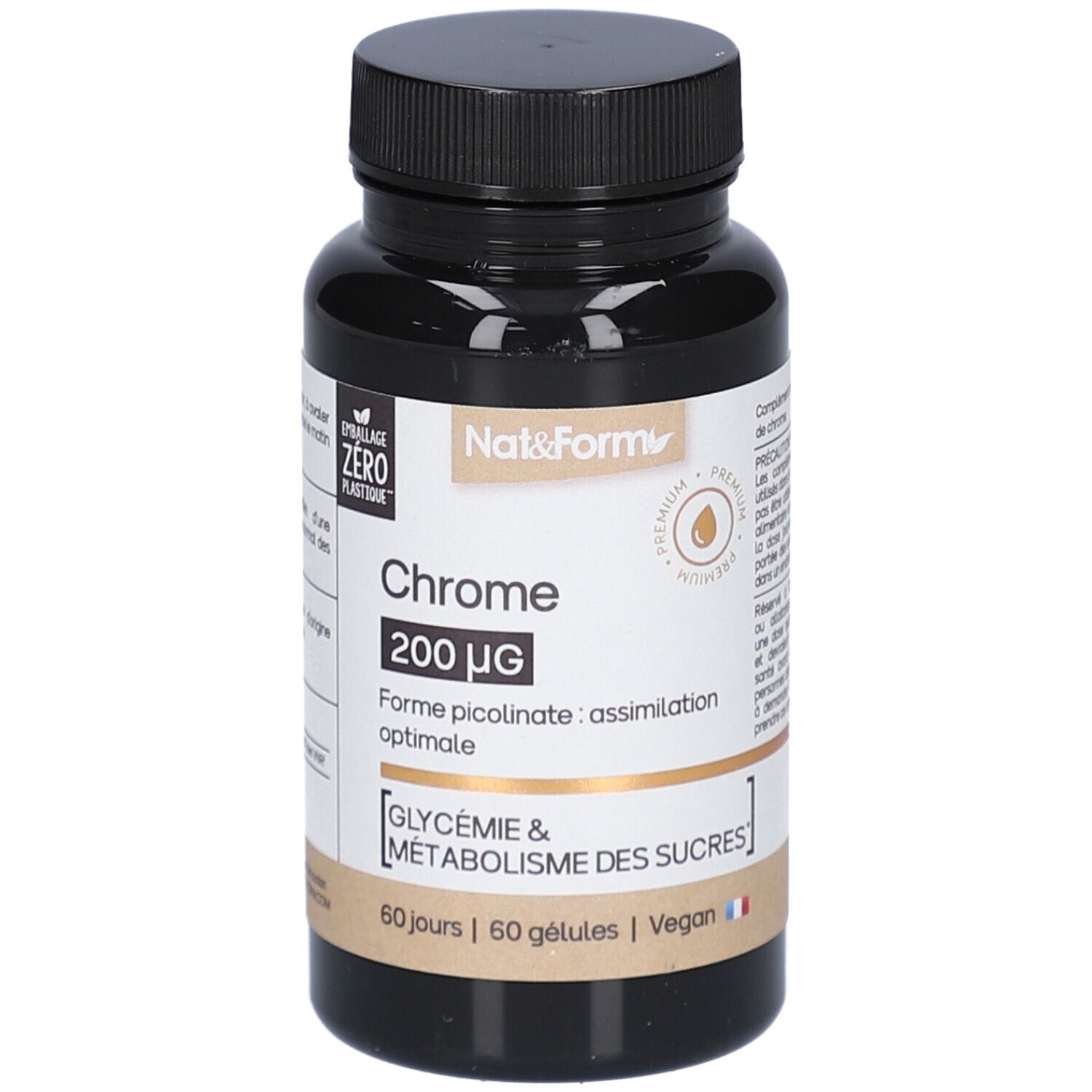 NAT & FORM Chrome 60 pc(s) Capsule(S)