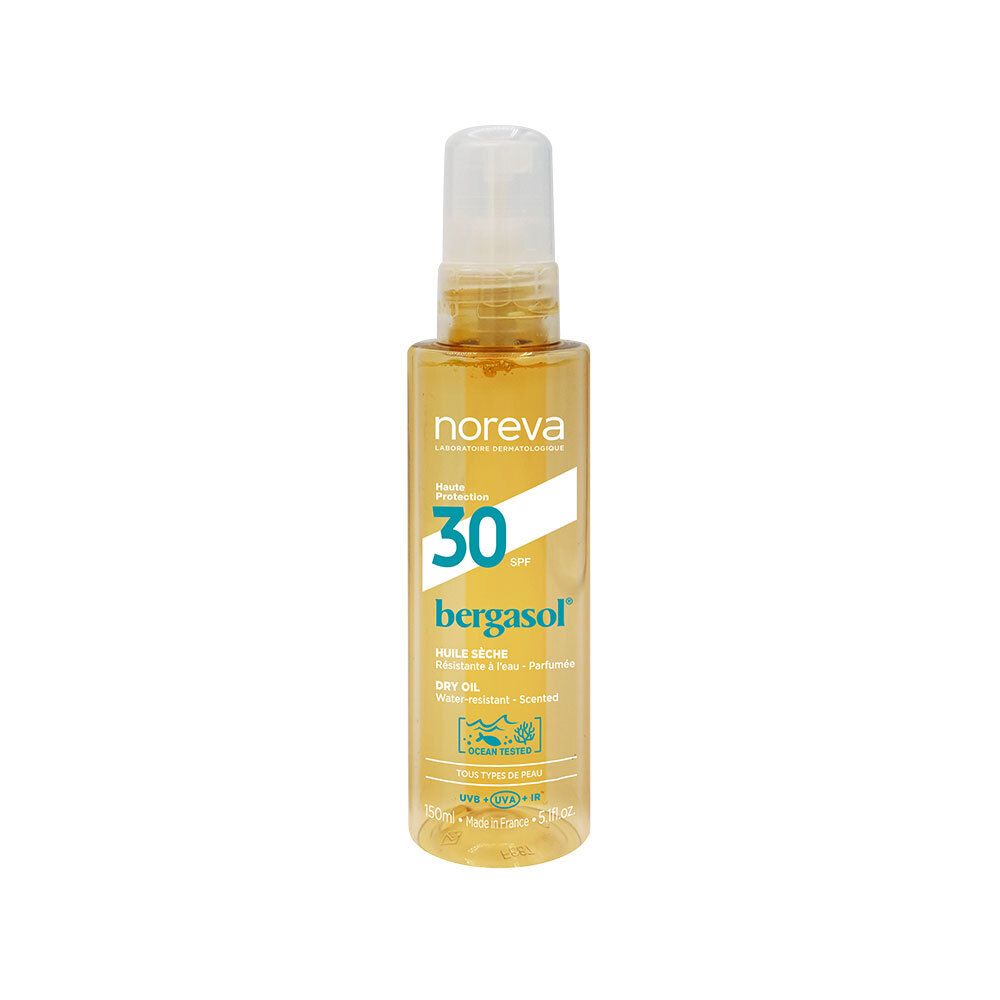 Noreva Bergasol Huile Sèche Spf30 Crème Protection Solaire 150 Ml Nourrisson - Image 1
