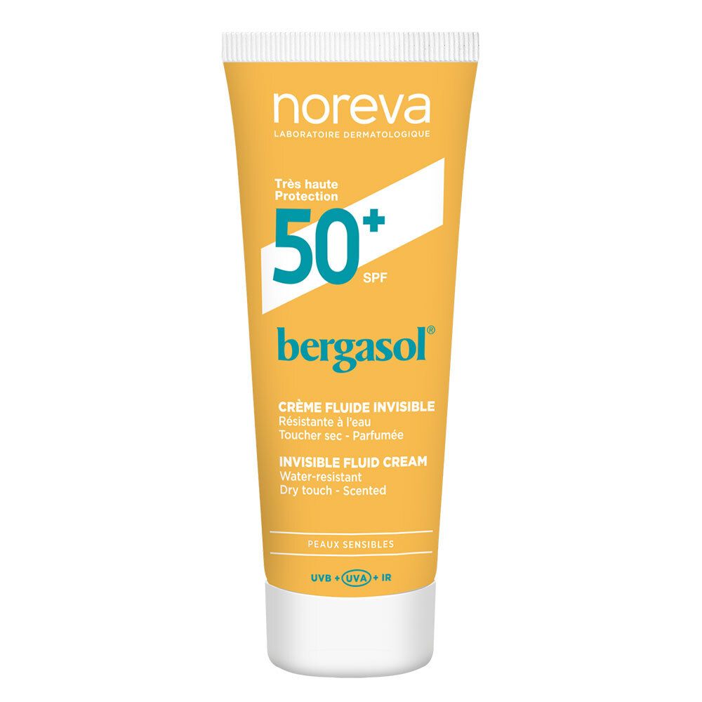 NOREVA Bergasol Crème Fini Invisible SPF 50+ 50 ml 50 ml Crème Protection Solaire