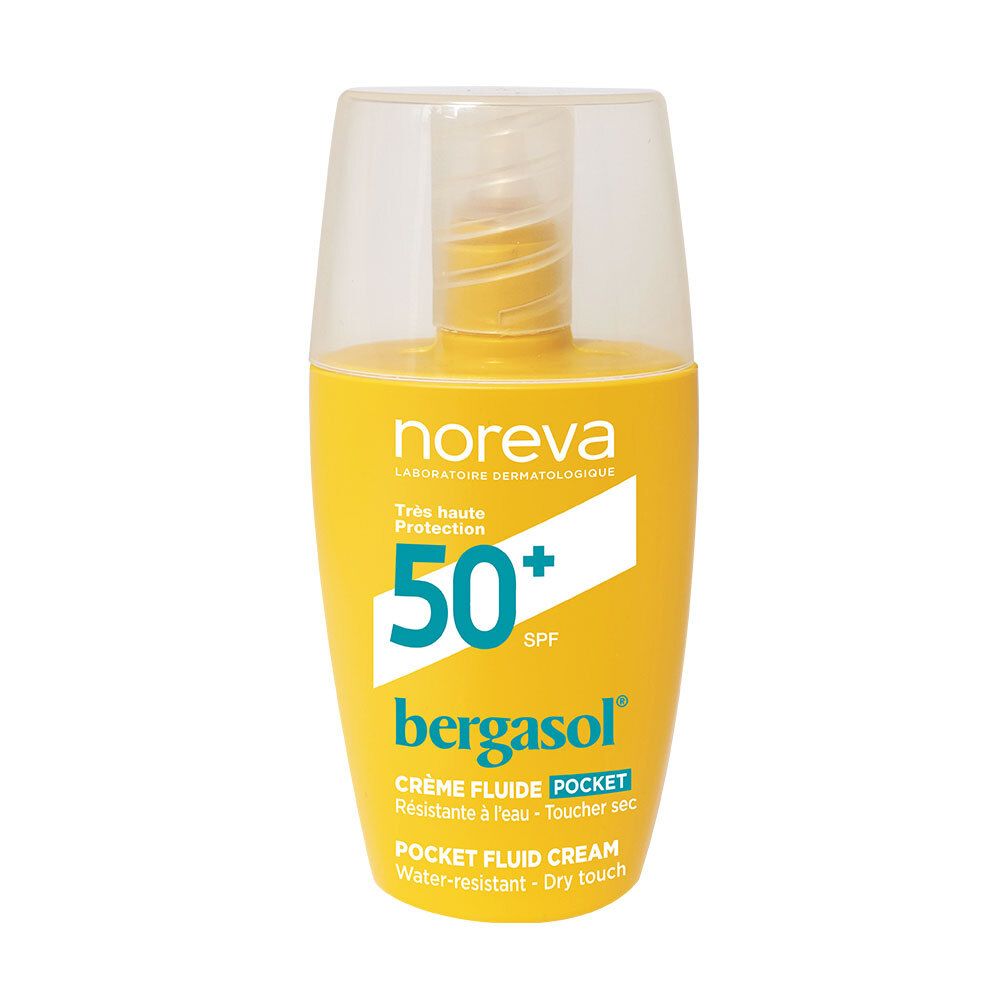 NOREVA Bergasol Crème Fini Invisible SPF50+ 30 ml 30 ml Crème Protection Solaire