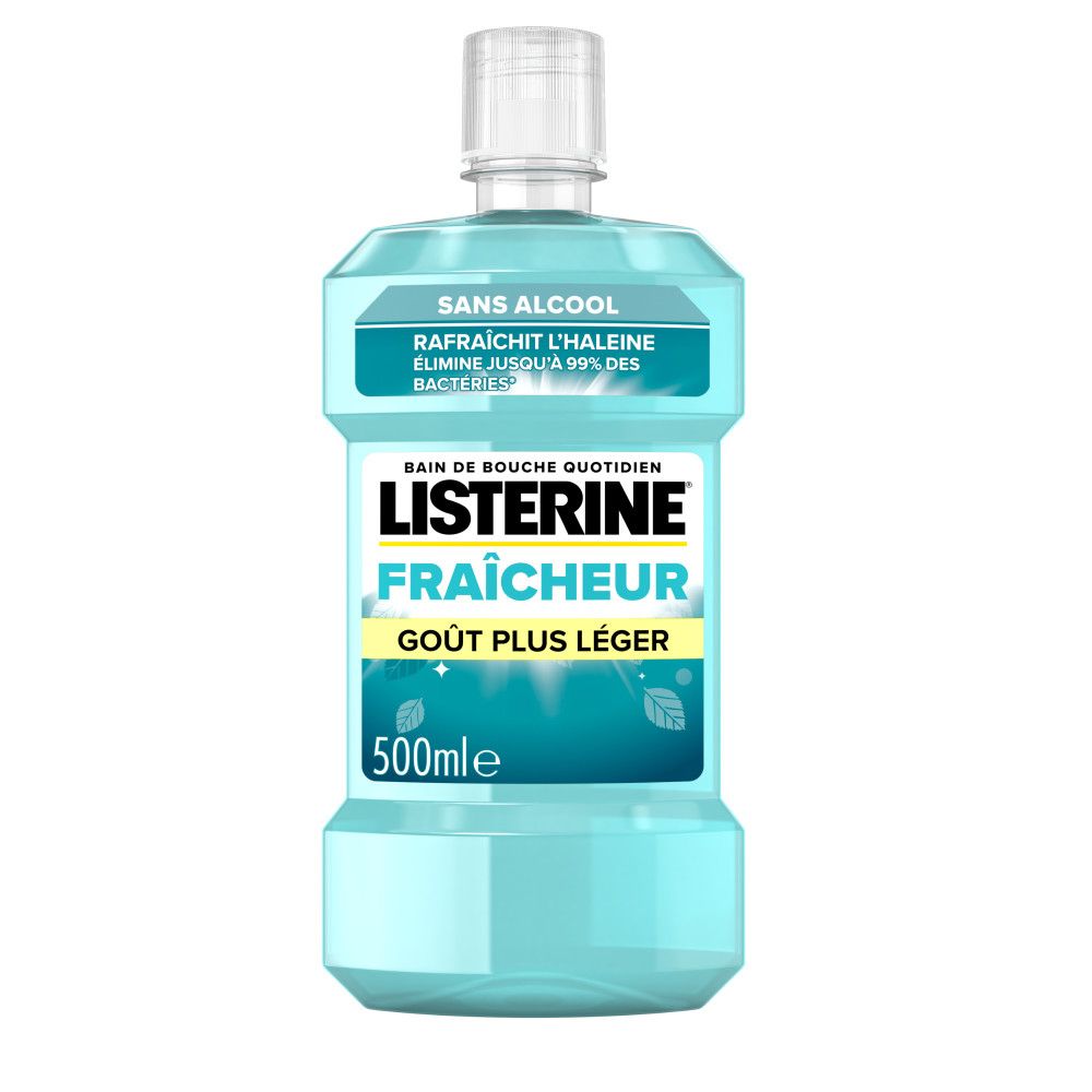 Listerine Fraîcheur Goût Plus Léger 500Ml - Image 3
