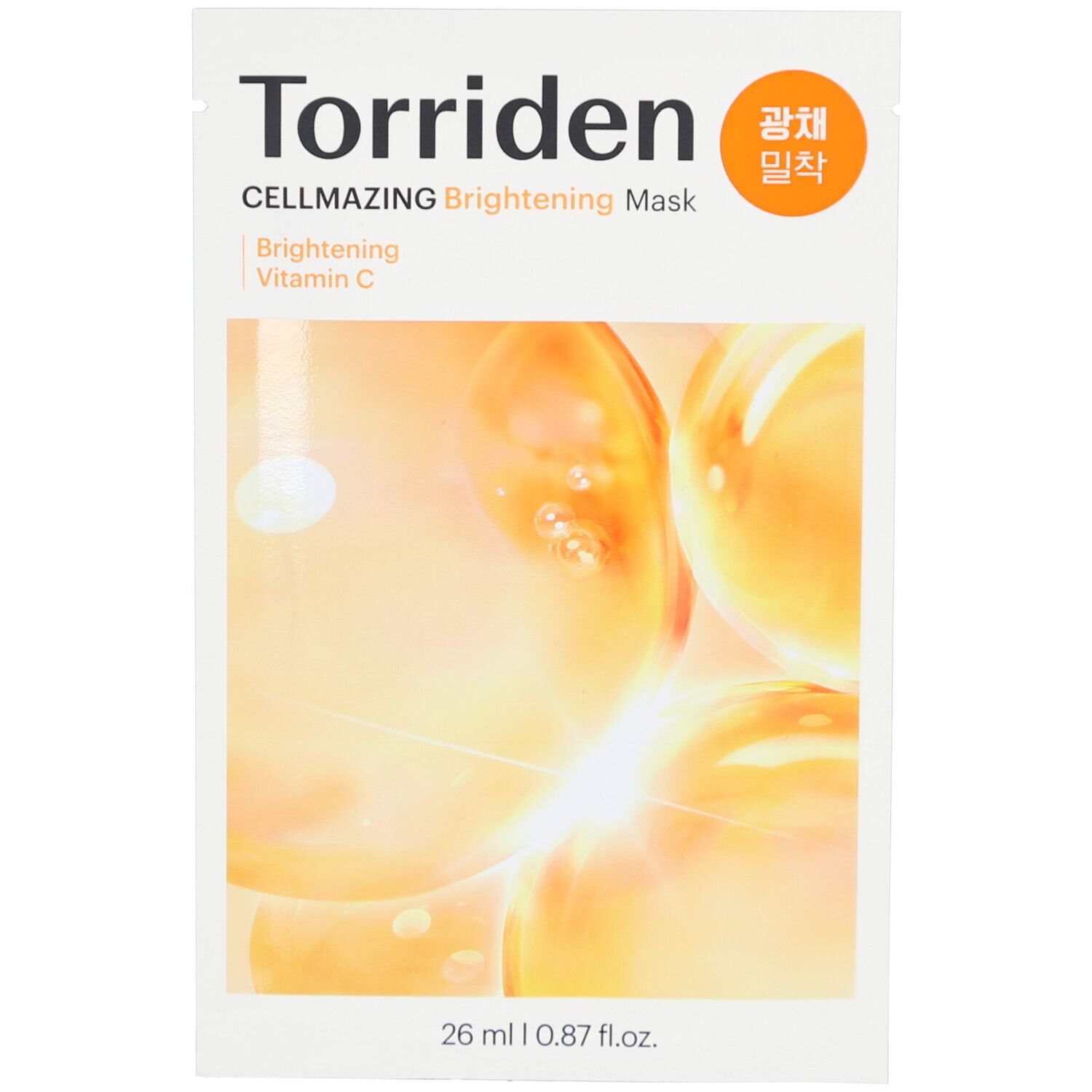 Torriden CELLMAZING Masque en tissu éclaircissant à la vitamine C Masque(S) Pour Le Visage 1 pc(s)