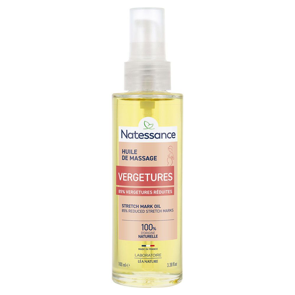 Natessance Huile De Massage Vergetures 100 Ml - Image 3