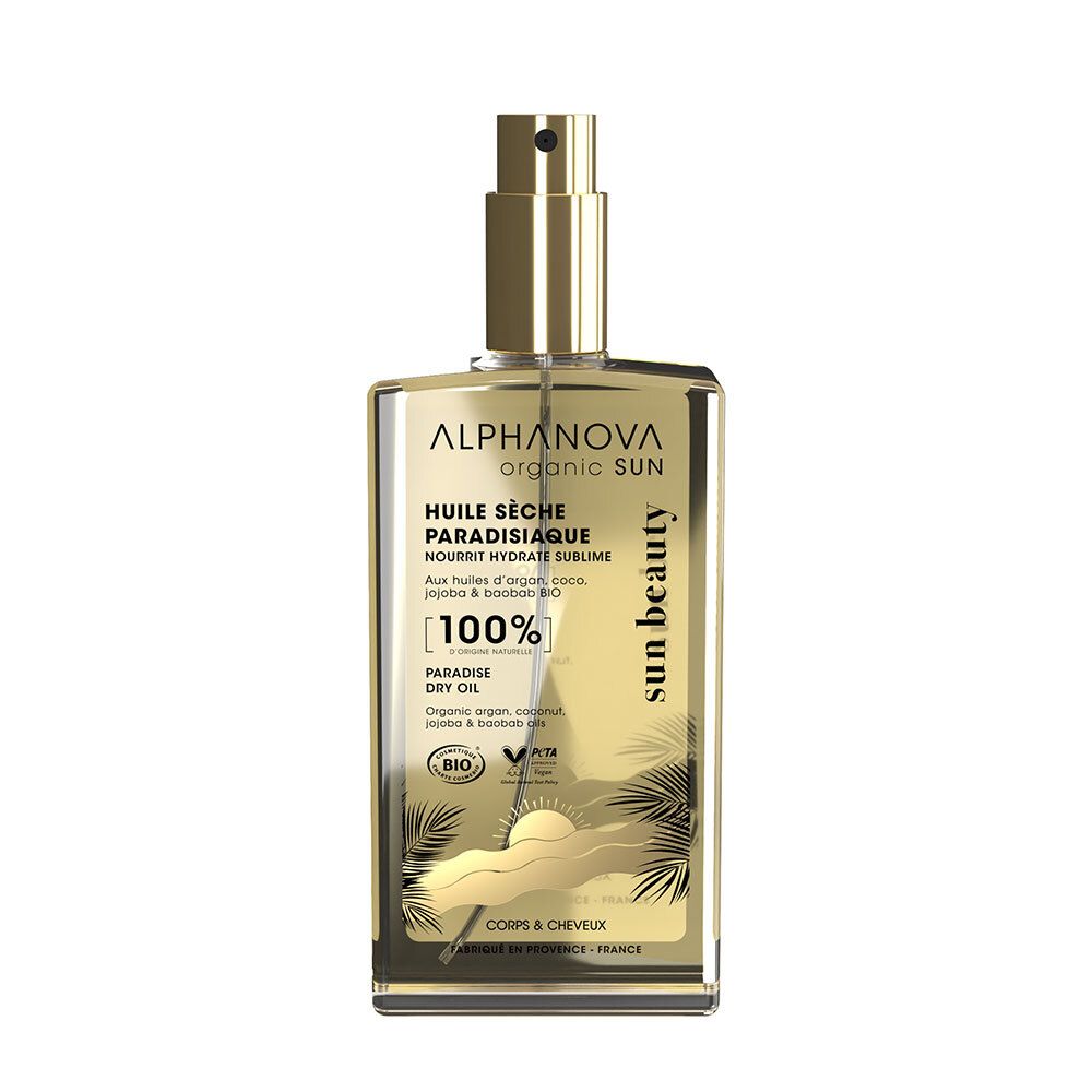 ALPHANOVA Huile Sèche Paradisiaque 100 ml Huile