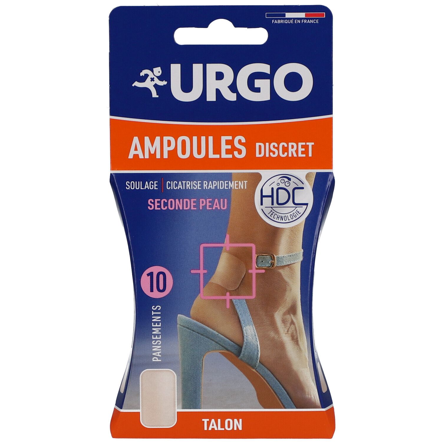 Urgo Ampoules Discret Talon 1 pc(s) Pansement(S)