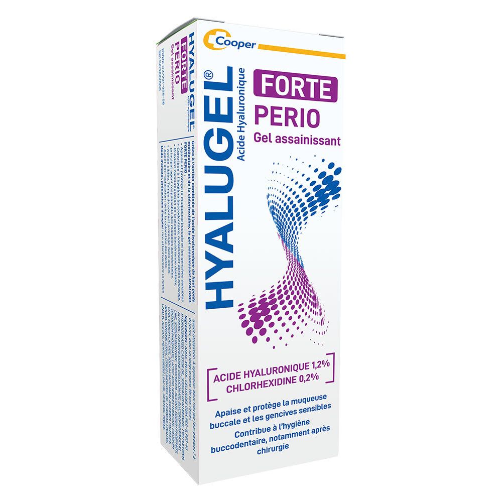 Hyalugel® Forte Gel assainissant Perio Buccal 8 ml