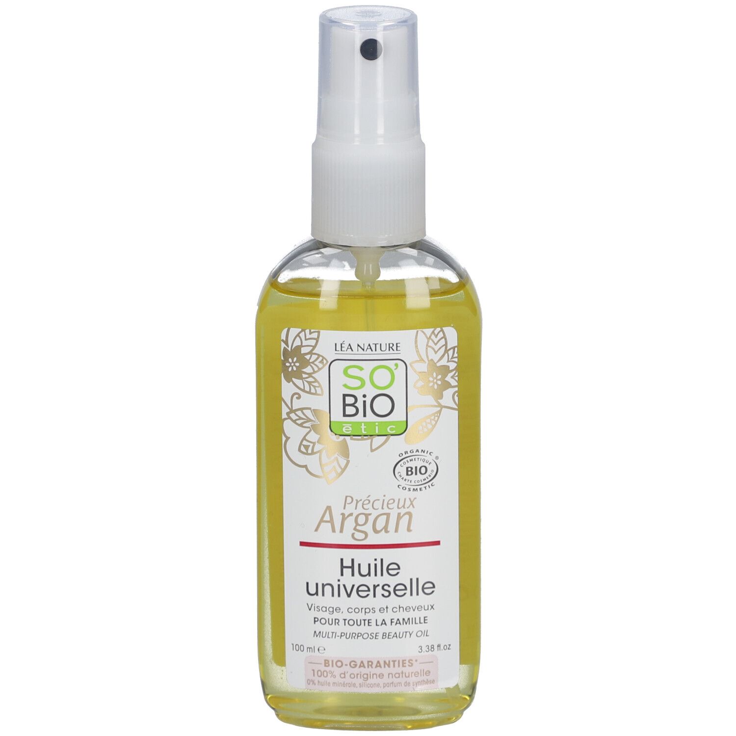 SO BIO ETIC Huile universelle Précieux Argan 100 ml Huile