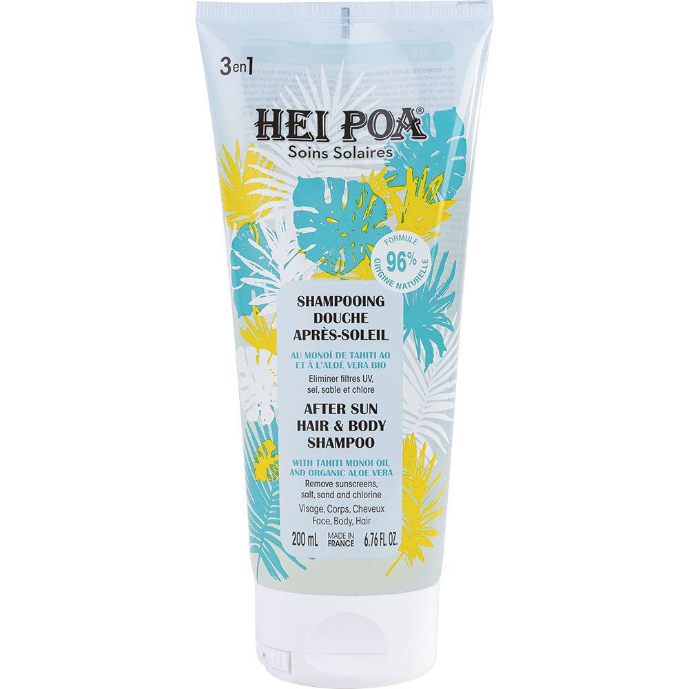 HEI POA Shampoing Douche Après Soleil Shampooing 200 ml
