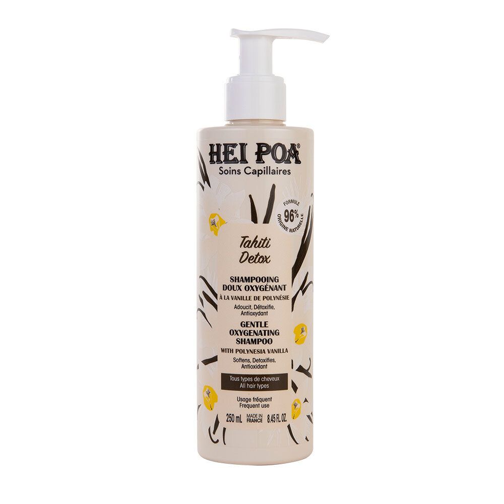 Hei Poa Tahiti Detox Shampooing Doux Oxygénant 250 Ml