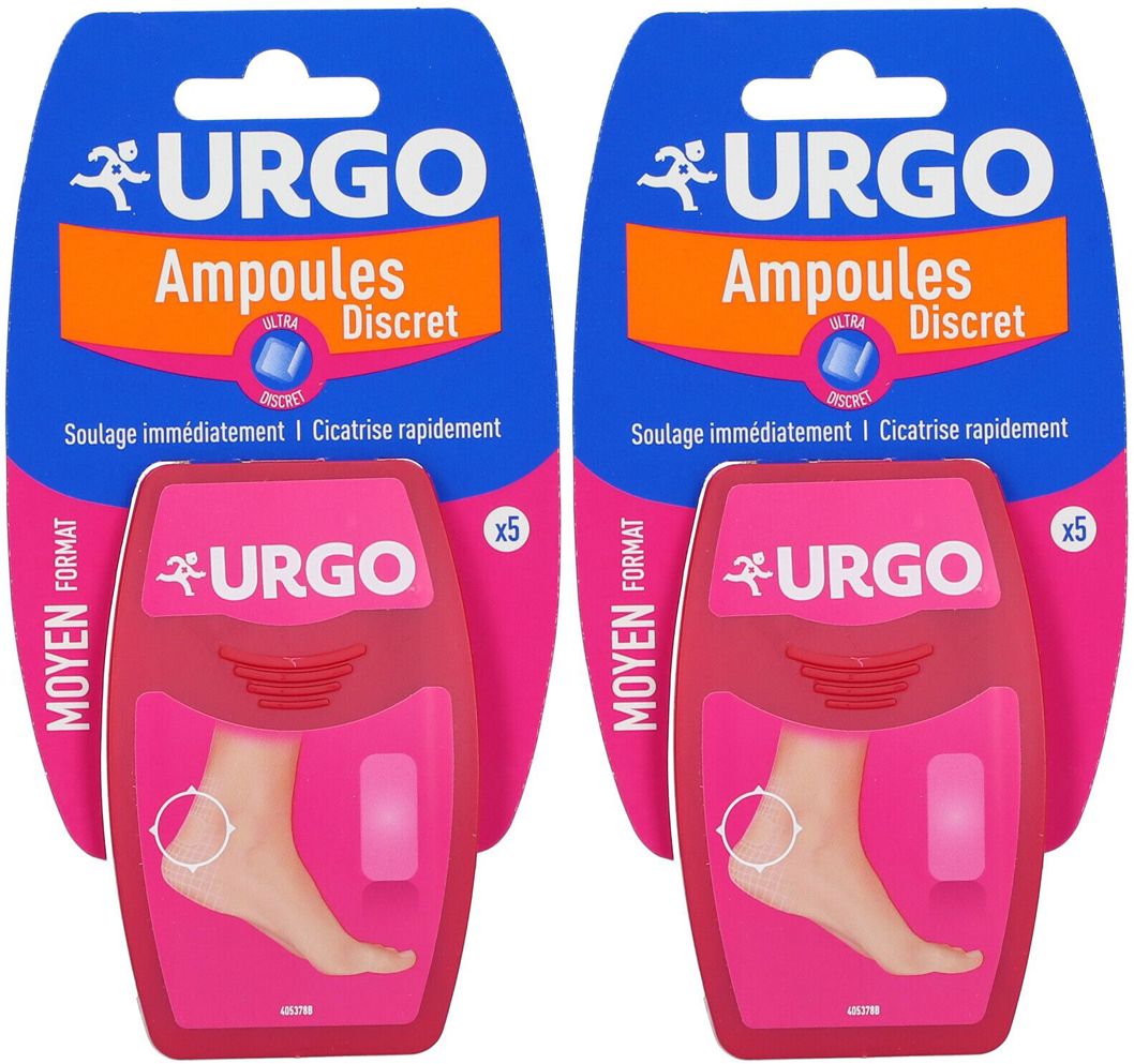 URGO Ampoules Traitement ultra discret 2x5 pc(s) Pansement(S)