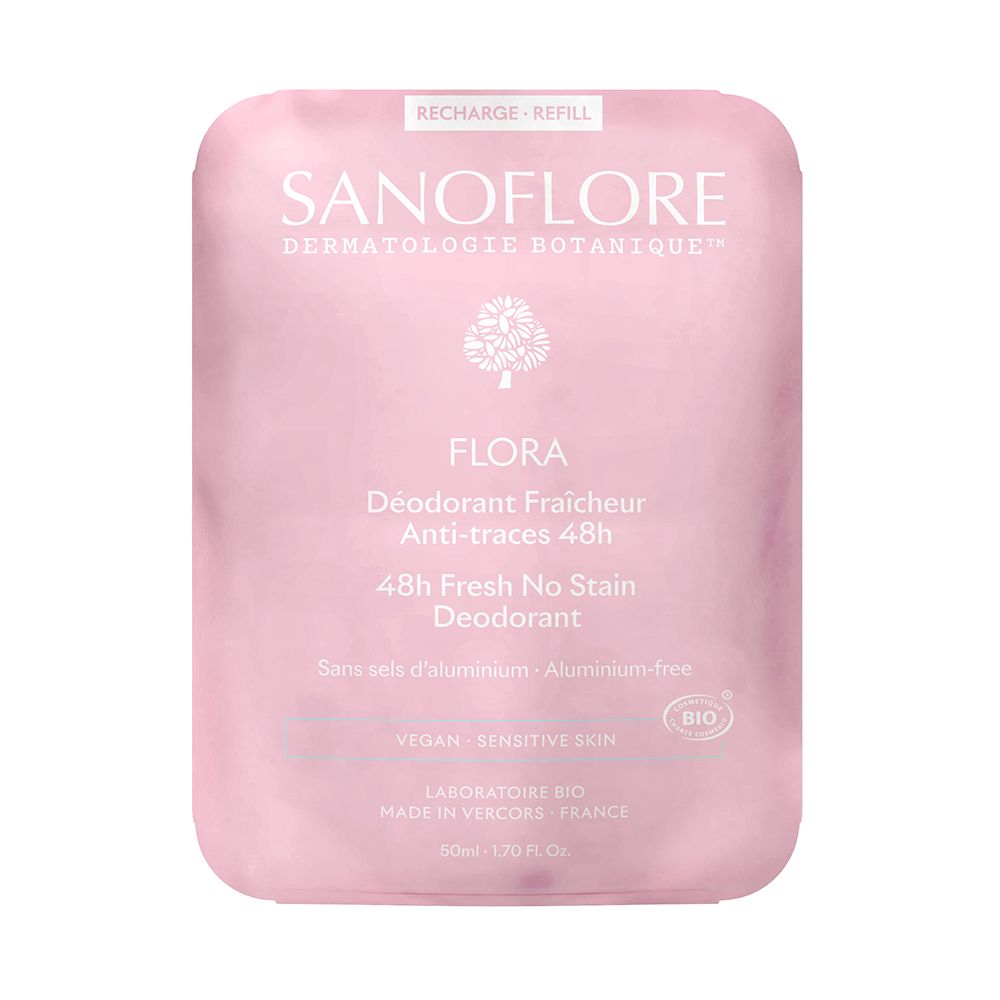 Sanoflore Déodorant Roll-On 48H Flora Recharge Solution(S) 50 Ml