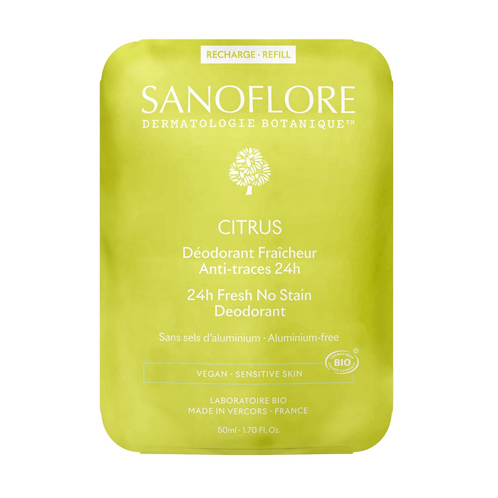 Sanoflore Déodorant Roll-On 24H Citrus Recharge Solution(S) 50 Ml
