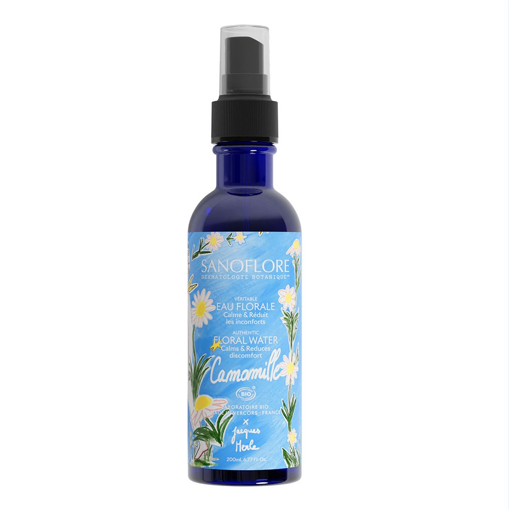 SANOFLORE Véritable Eau Florale de Camomille 200 ml Eau Pour Le Visage