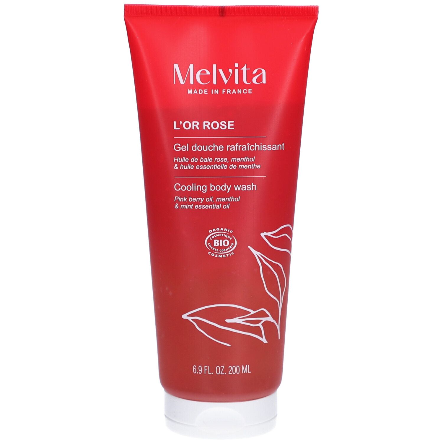 MELVITA Gel Douche Rafraîchissant l'Or Rose Gel(S) 200 ml