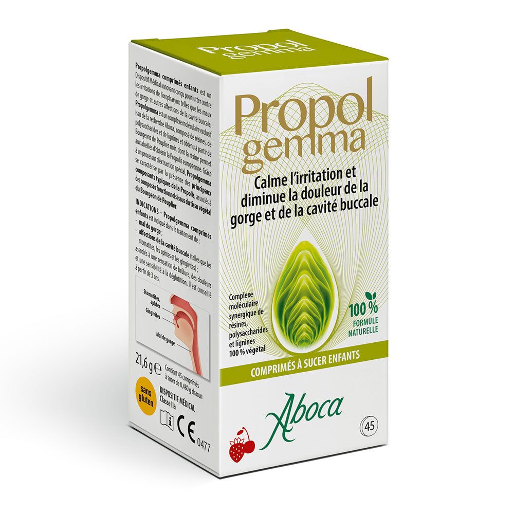 Aboca Propolgemma Enfants Comprimés Orosolubles Taille 45 - Image 2