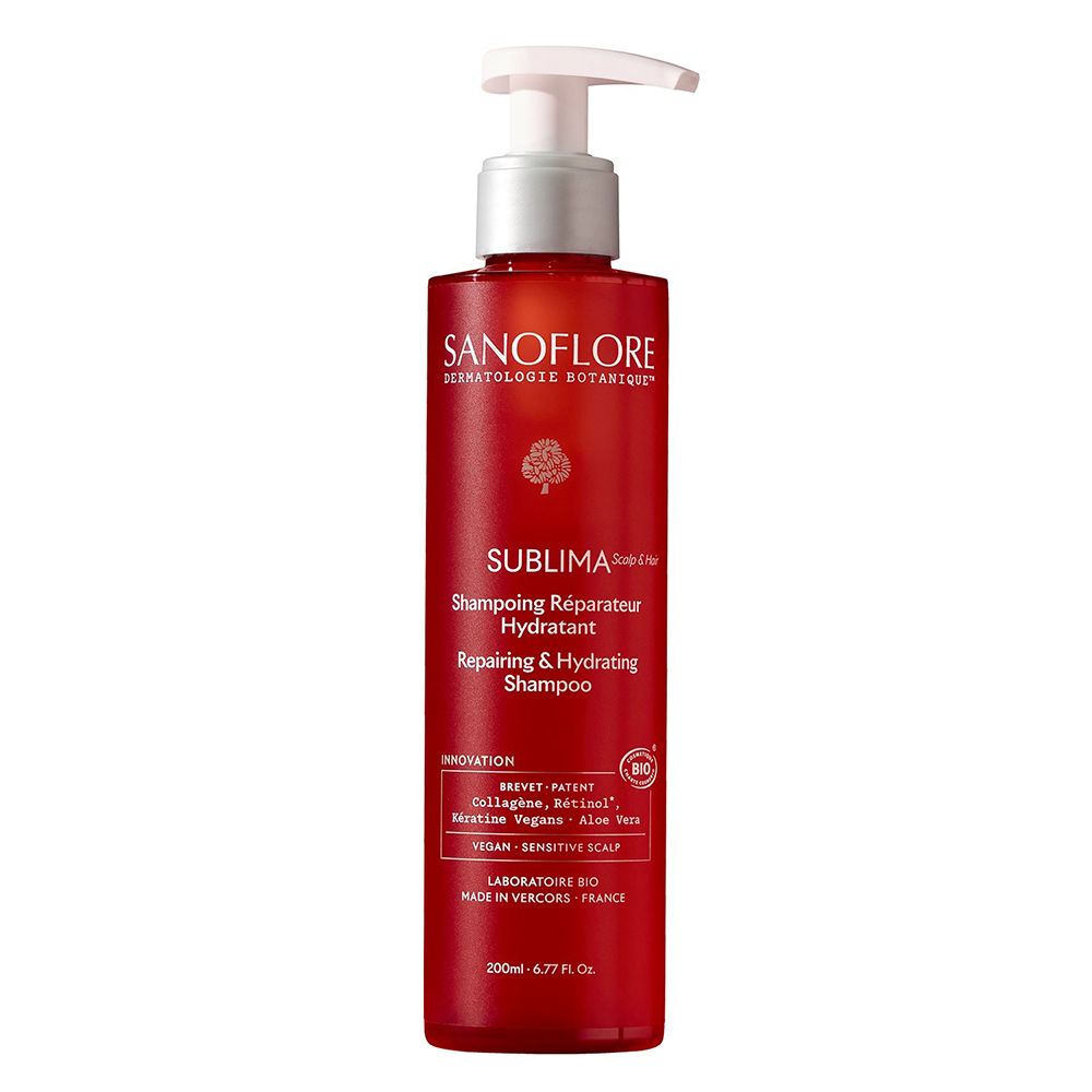 SANOFLORE Sublima Shampoing Réparateur Hydratant 200 ml Shampooing