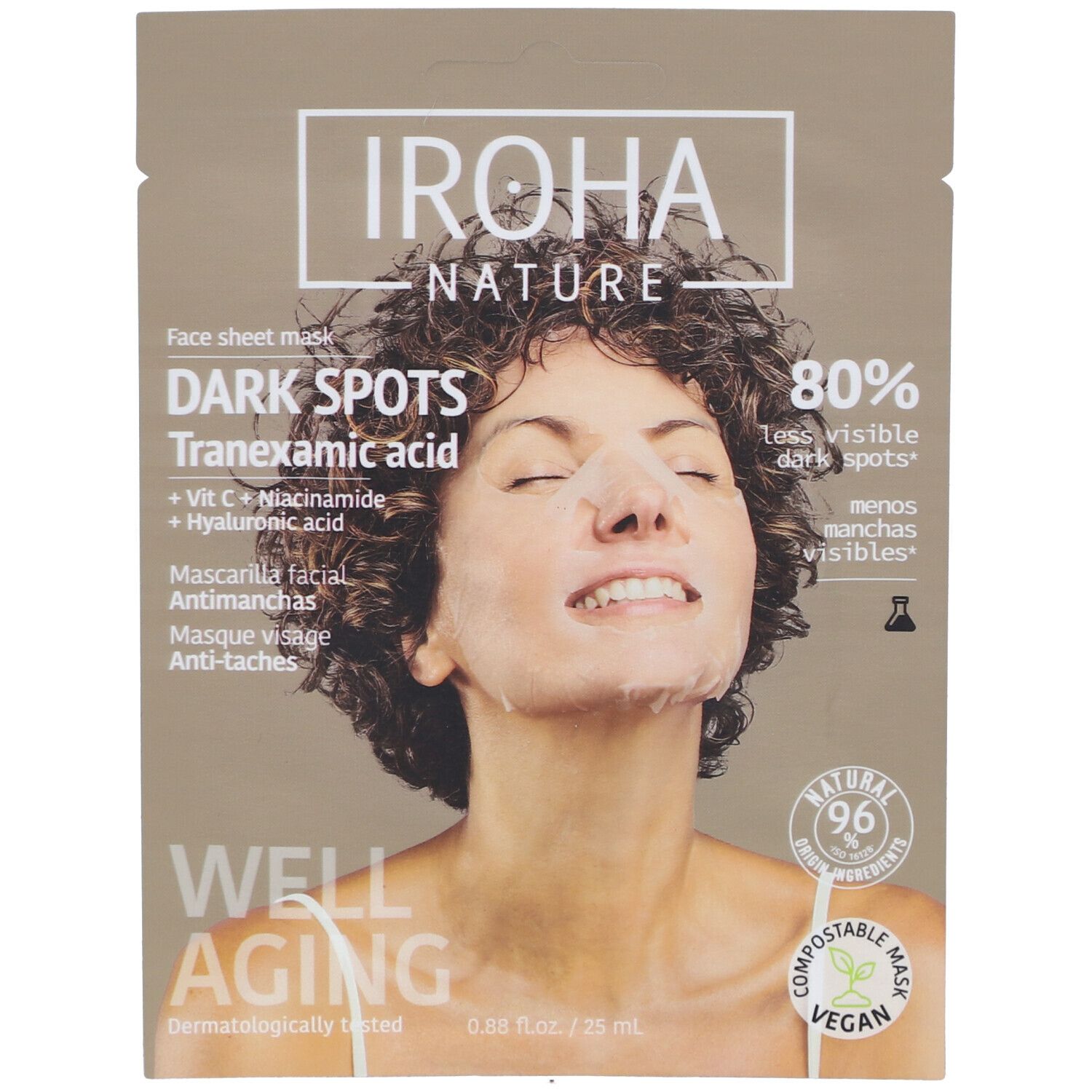 IROHA Masque Visage Anti-Tâches 20 ml Masque(S) Pour Le Visage
