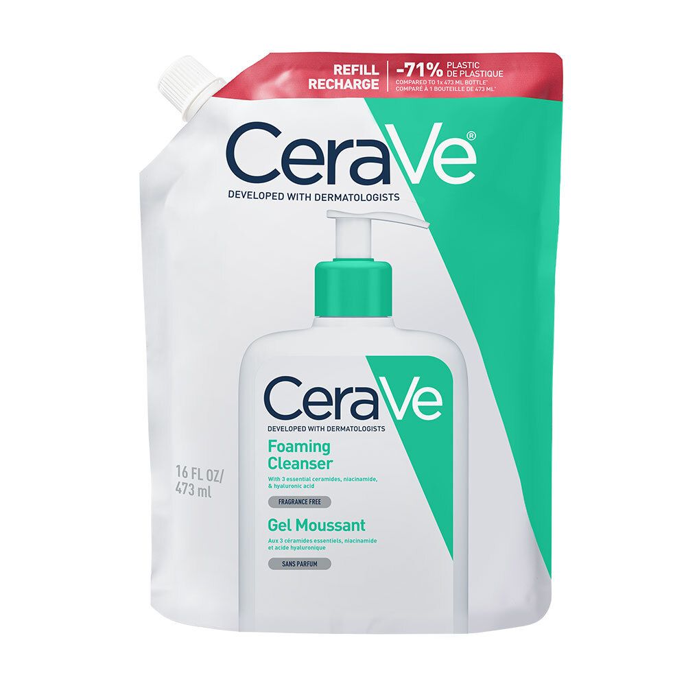 Cerave Gel Moussant Purifiant Recharge Gel(S) 473 Ml