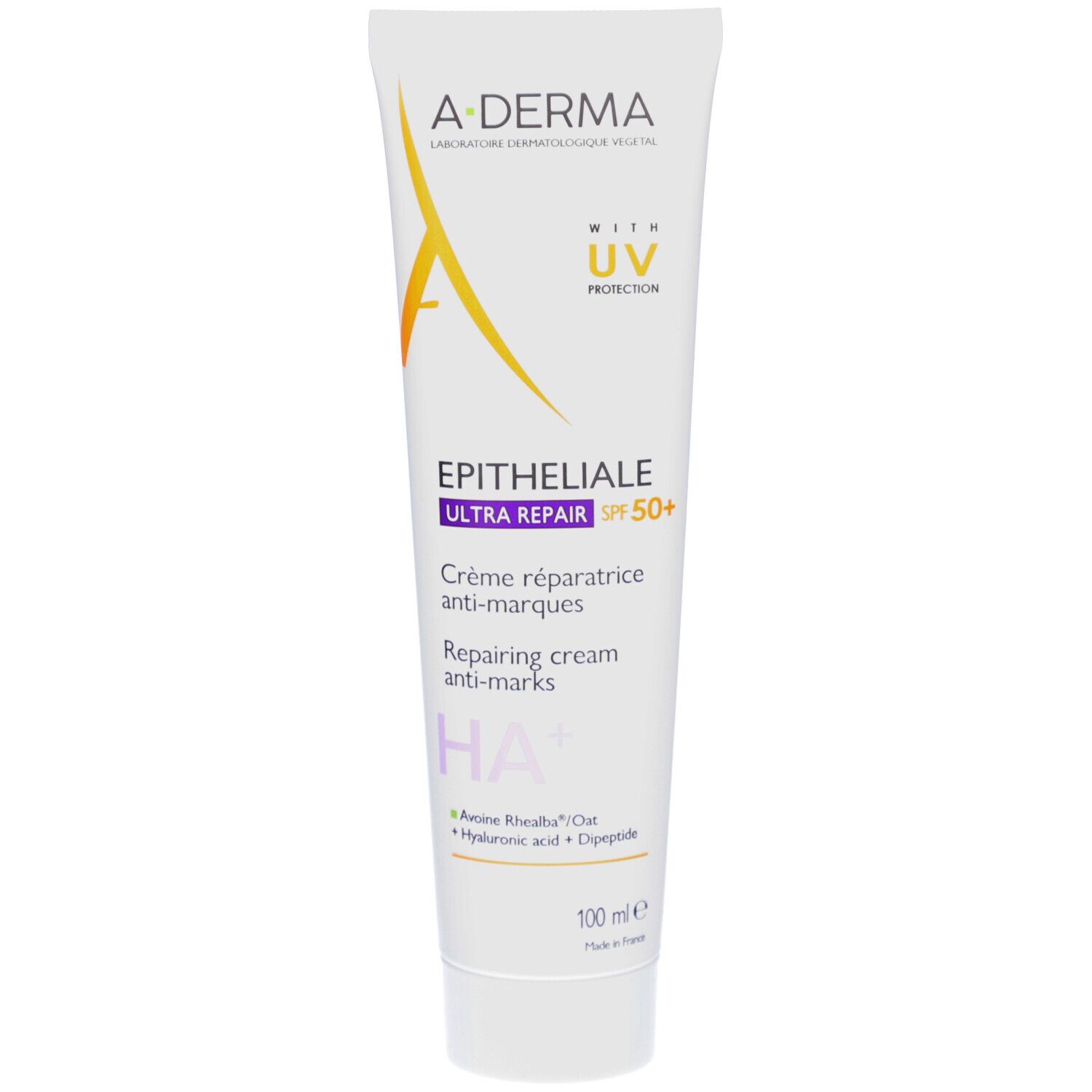 A-Derma A Derma Epitheliale Ultra Repair Spf50+ Crème Pour La Peau 100 Ml