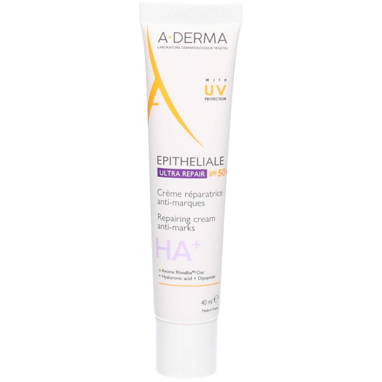 A-Derma A Derma Epitheliale Ultra Repair Spf50+ Crème Pour La Peau 40 Ml
