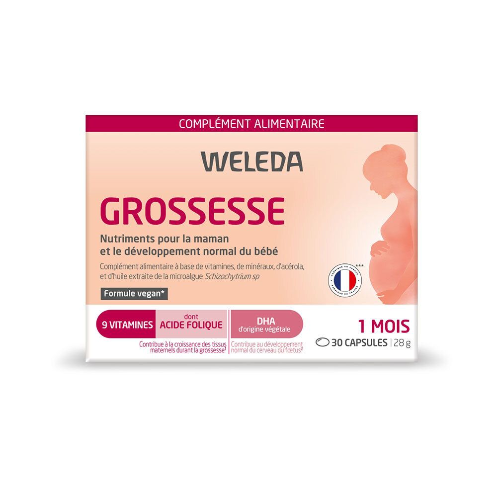 WELEDA Grossesse 30 pc(s) Capsule(S) Douce(S)