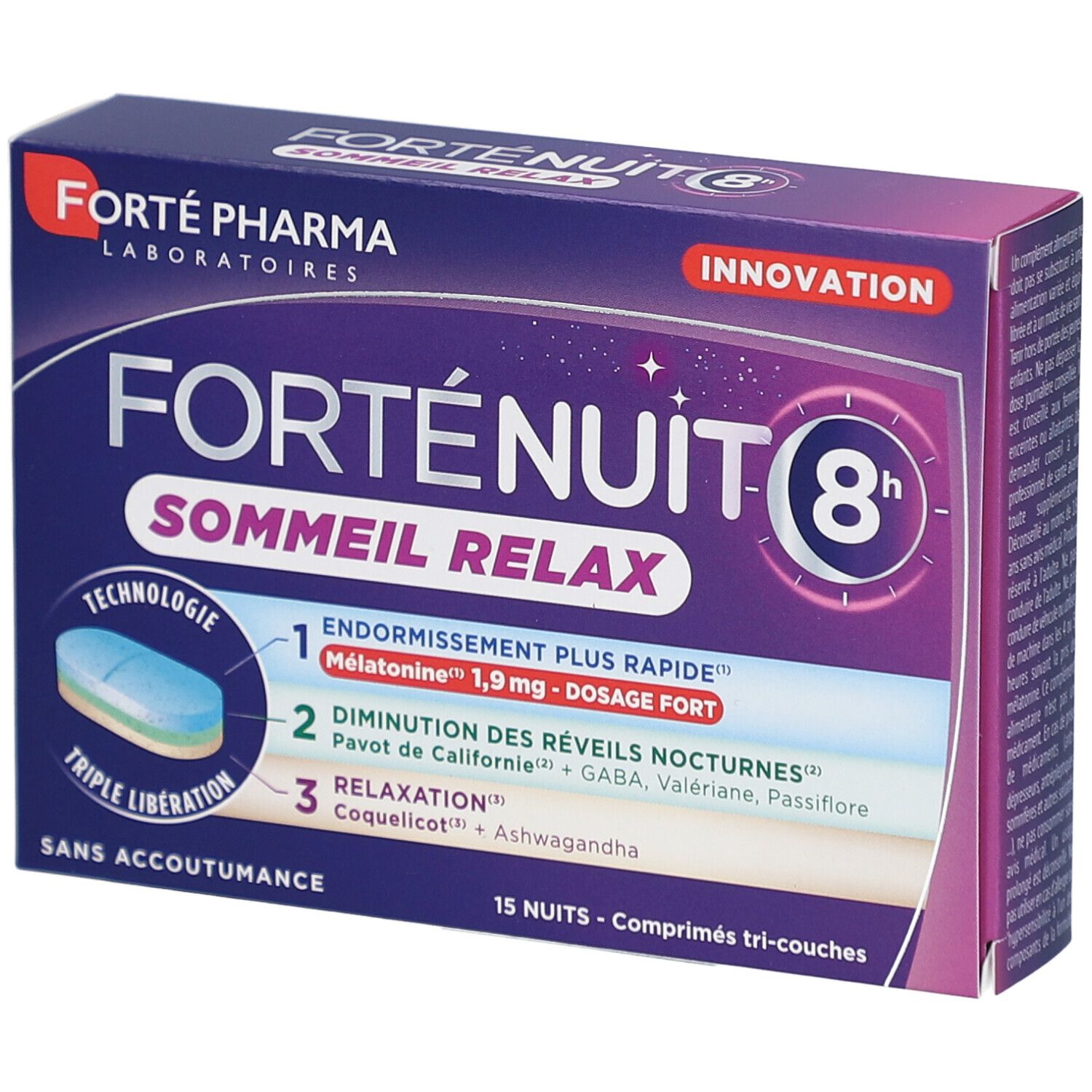 Forté Pharma Forte Pharma Forténuit 8H Sommeil Relax Comprimé(S) 15 Pc(S) Enfants