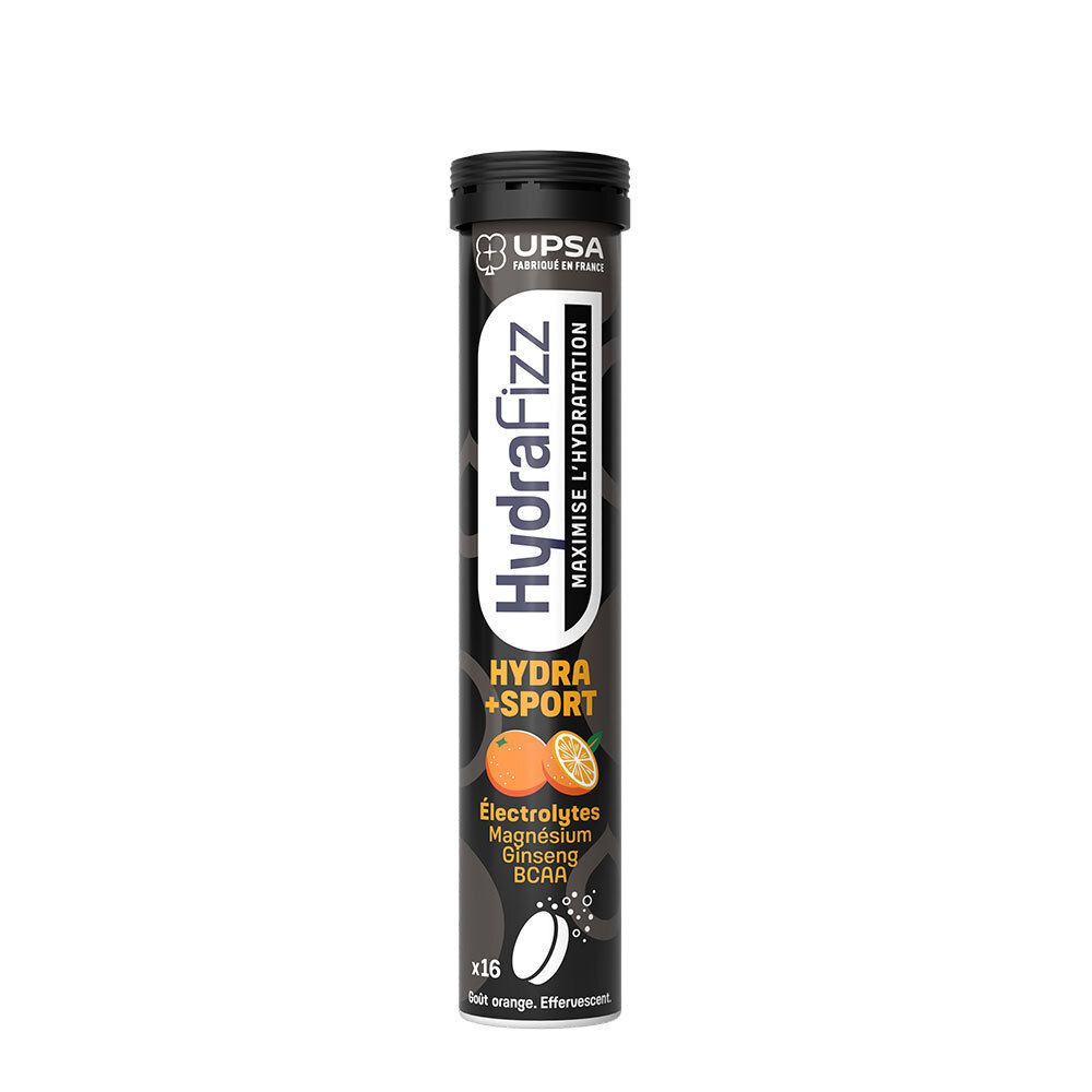 UPSA HydraFizz + Sport Comprimés Effervescents 16 pc(s)
