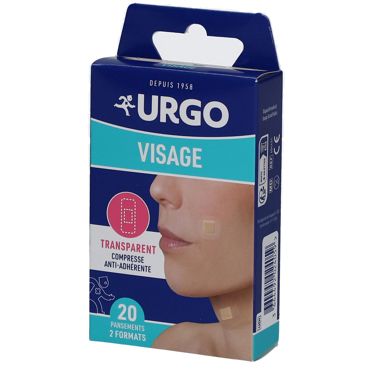 Urgo Pansements Transparent Visage Pansement(S) 20 Pc(S)