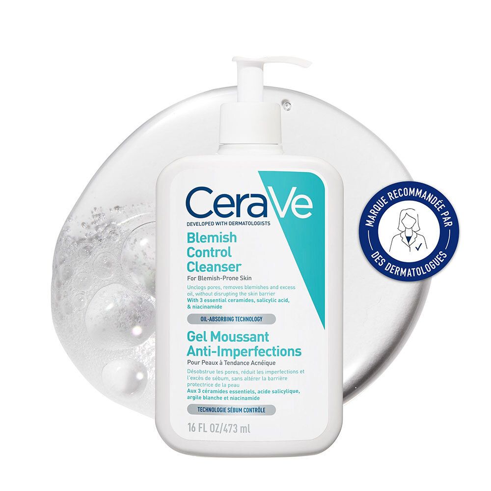 Cerave Gel Moussant Anti-Imperfections Nettoyant 473 Ml