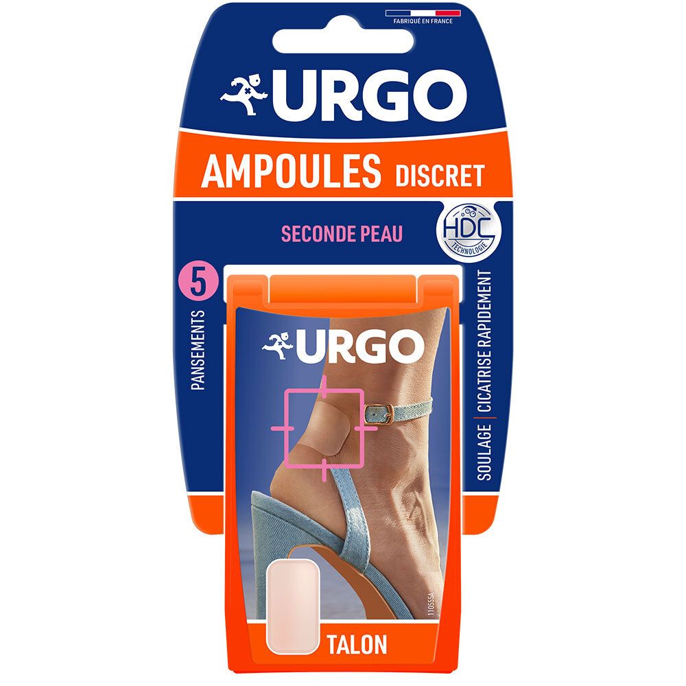 URGO Traitement Ampoule Ultra Discret – Talon 1 pc(s) Pansement(S)