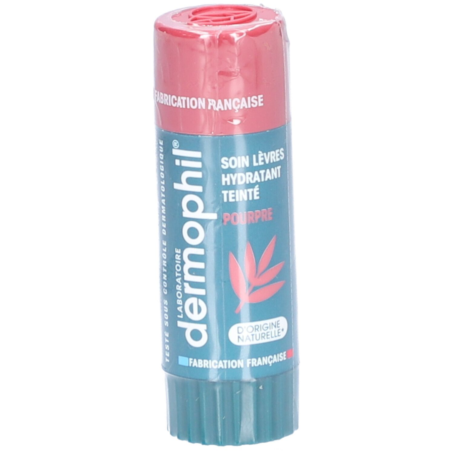 DERMOPHIL BAUME SOIN LEVRES HYDRATANT TEINTE POURPRE 4G - Image 3