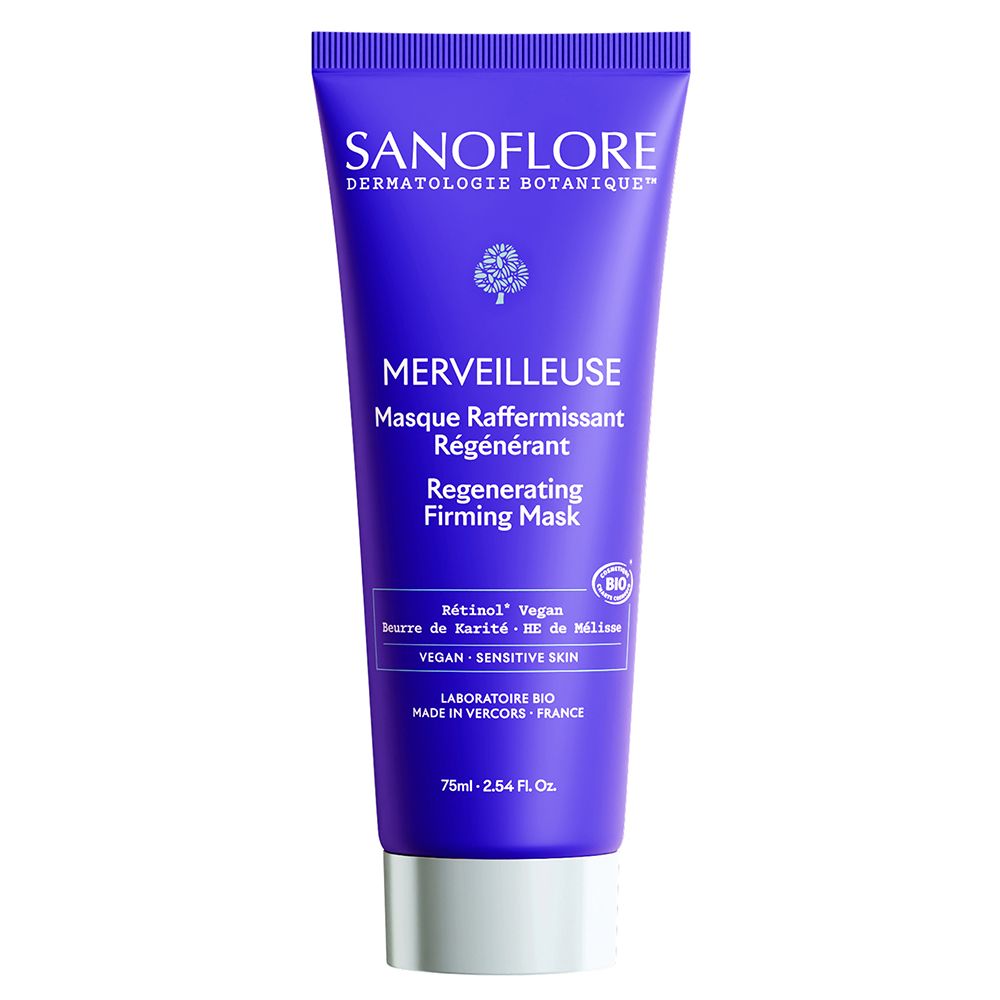 Sanoflore Merveilleuse Masque Raffermissant Régénérant Masque(S) Pour Le Visage 75 Ml