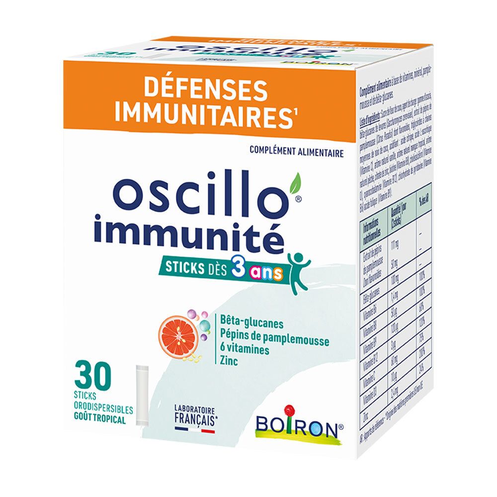 Oscillo’ Immunité Enfant Poudre 30 Pc(S) Enfants