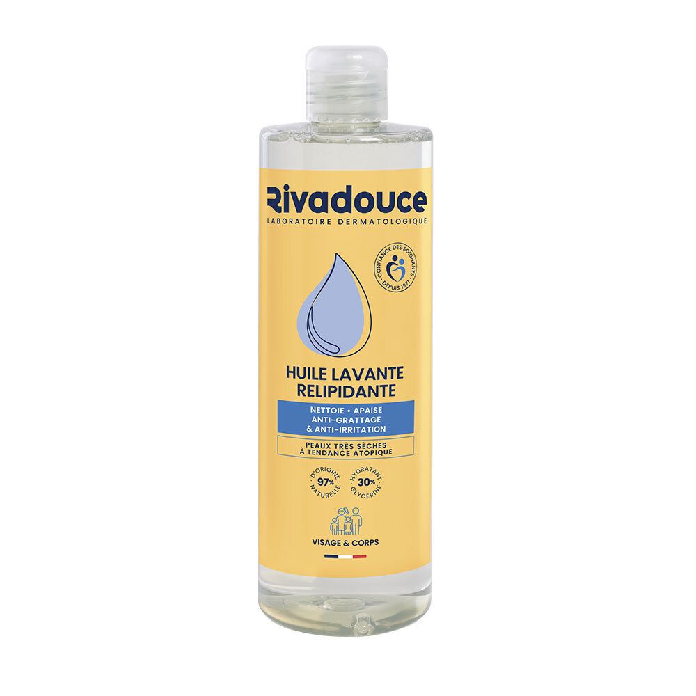 RIVADOUCE Huile lavante relipidante - Flacon 400ml 400 ml Huile