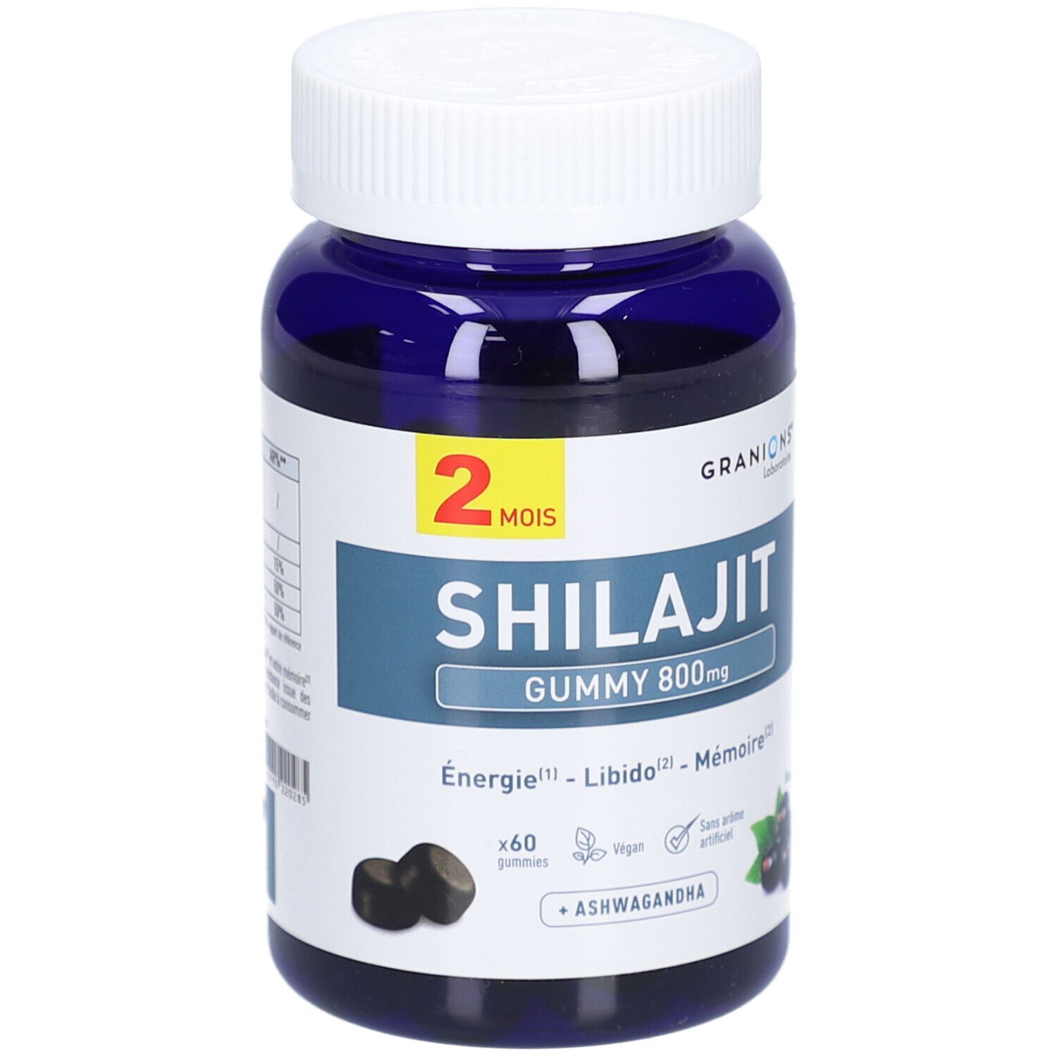Granions Shilajit Gummies Gummies 60 Pc(S)