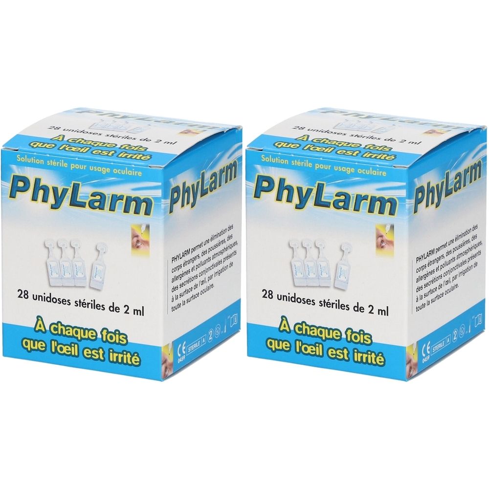 PhyLarm Solution irrigation 2x28x2 ml Pipette(S) Unidose(S)