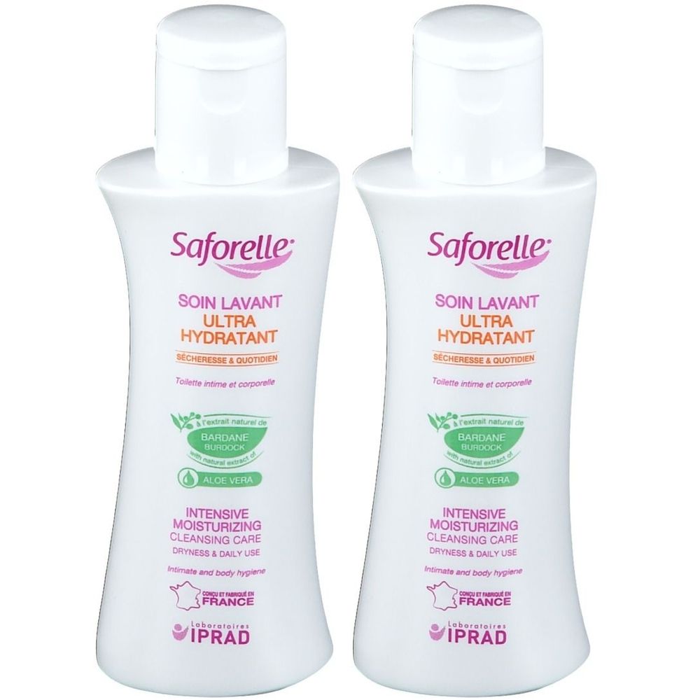 Saforelle Soin Lavant Ultra Hydratant 2x100 ml Produit(S) Nettoyant(S)