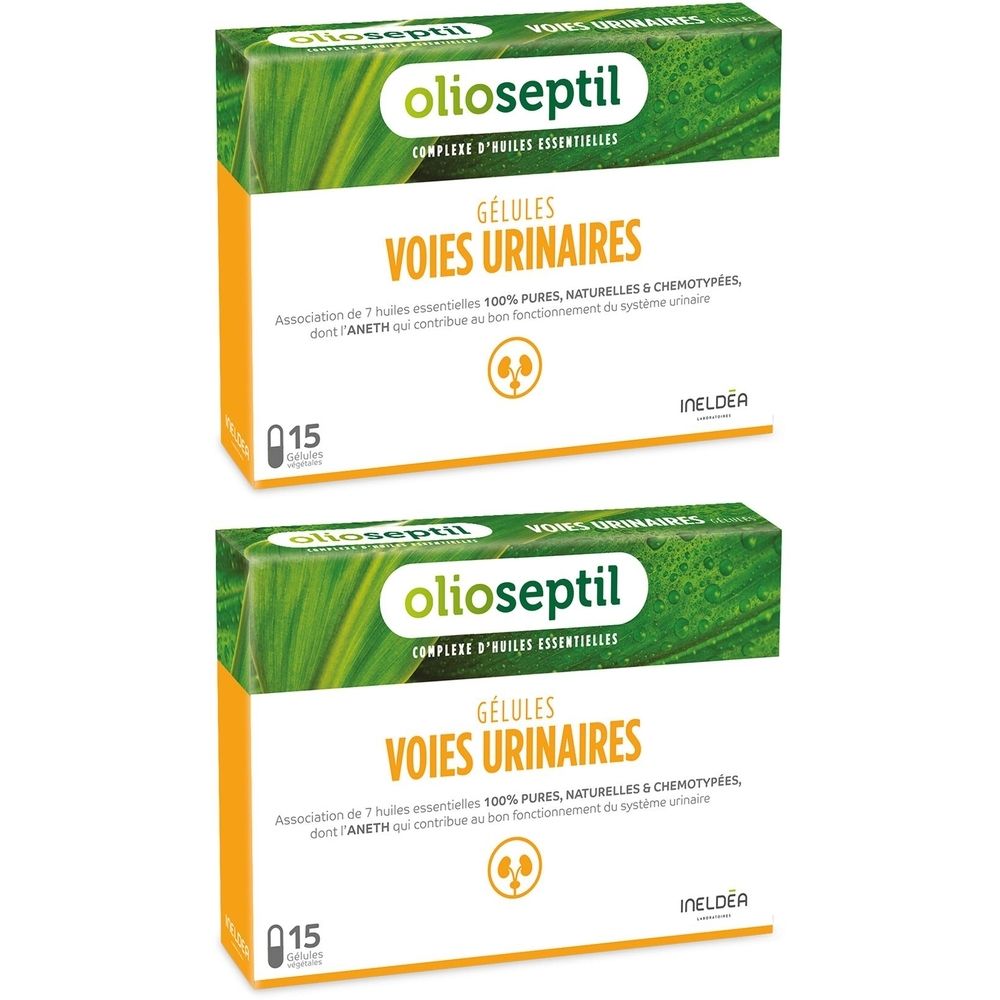 OLIOSEPTIL Voies Urinaires capsules 2x15 pc(s) Capsule(S)