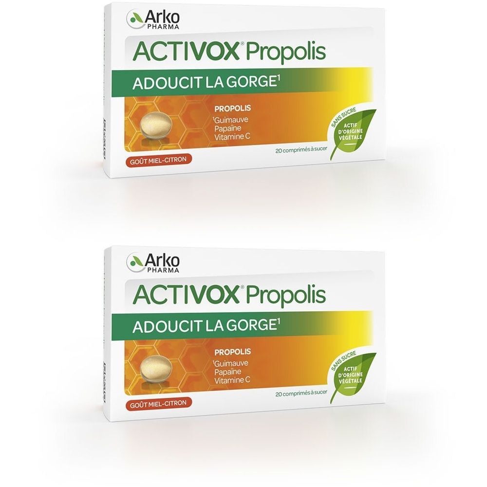 Arkopharma ACTIVOX PROPOLIS Comprimés 2x20 pc(s) Comprimé(S)