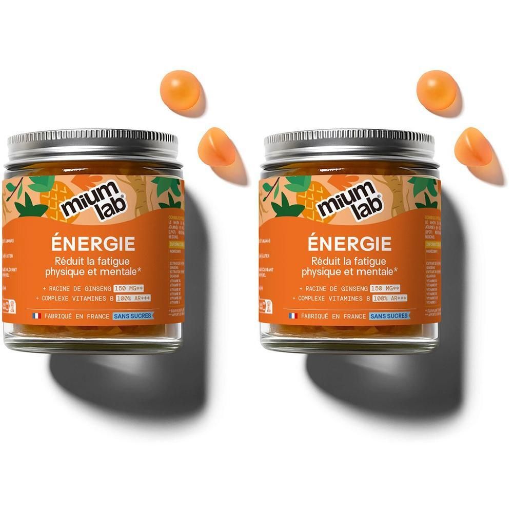Mium Lab Gummies Energie 2x42 pc(s)