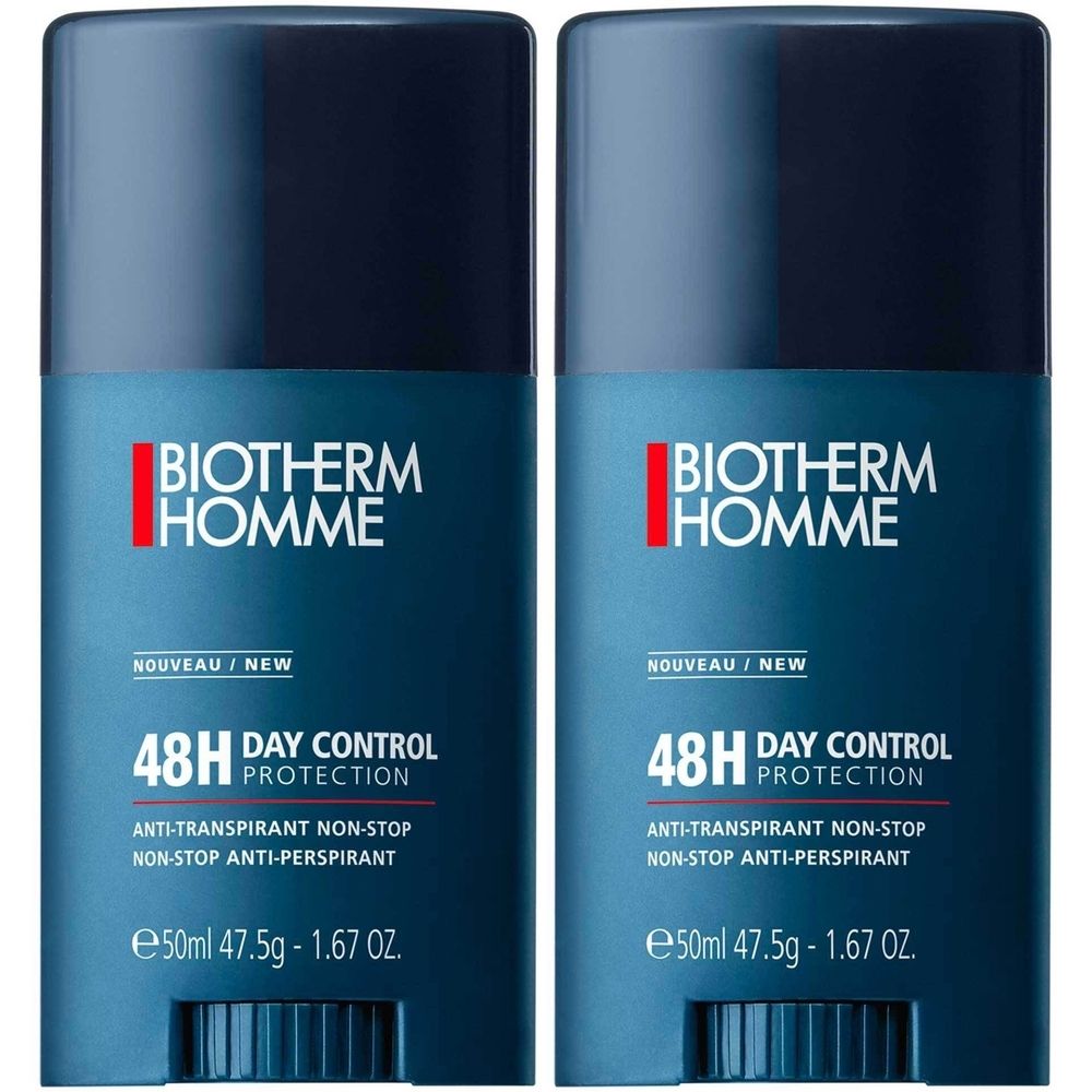 BIOTHERM HOMME 48H Day Control - Protection Stick(S) 2x50 ml