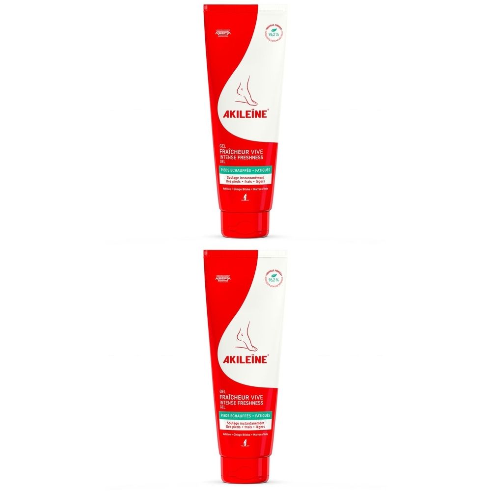 Akileïne Gel Fraîcheur Vive 2x125 ml Gel(S)