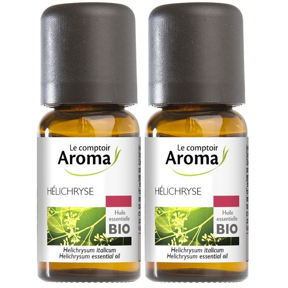 Le Comptoir Aroma Huile Essentielle Hélichryse Bio 2x5 ml