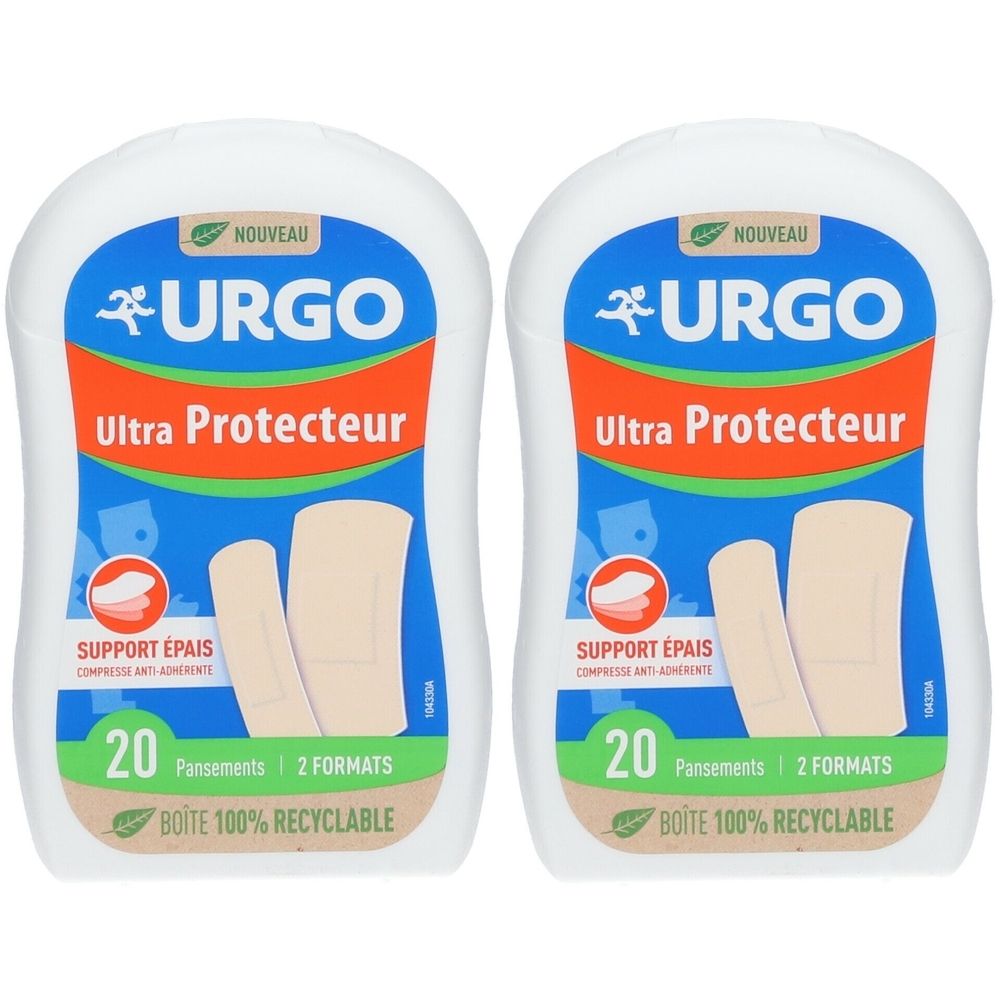 URGO Ultra Protecteur Pansement 2x20 pc(s) Pansement(S)