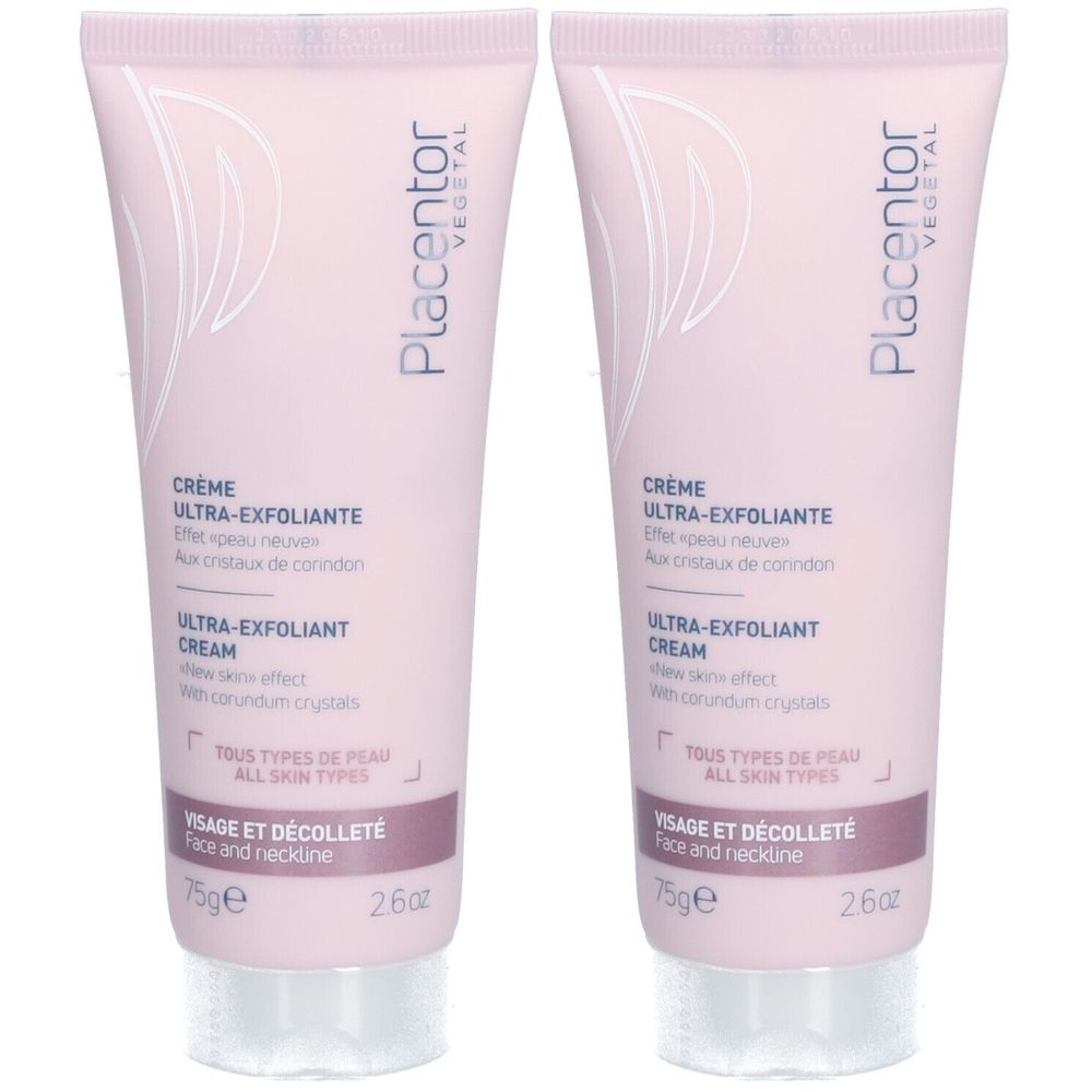 Placentor VEGETAL CRÈME ULTRA-EXFOLIANTE 2x75 g Crème