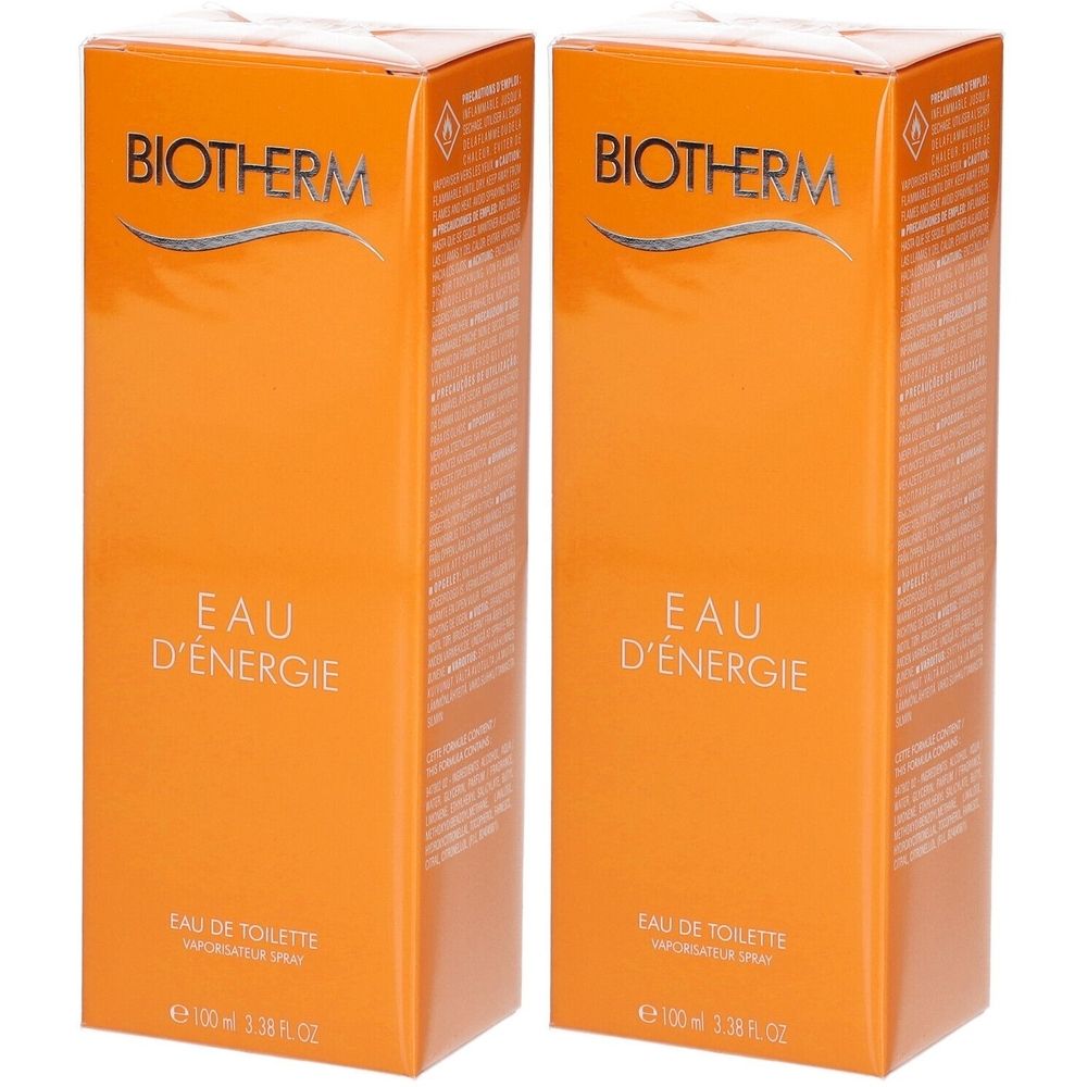 BIOTHERM Eau d'Energie Spray Solution(S) 2x100 ml