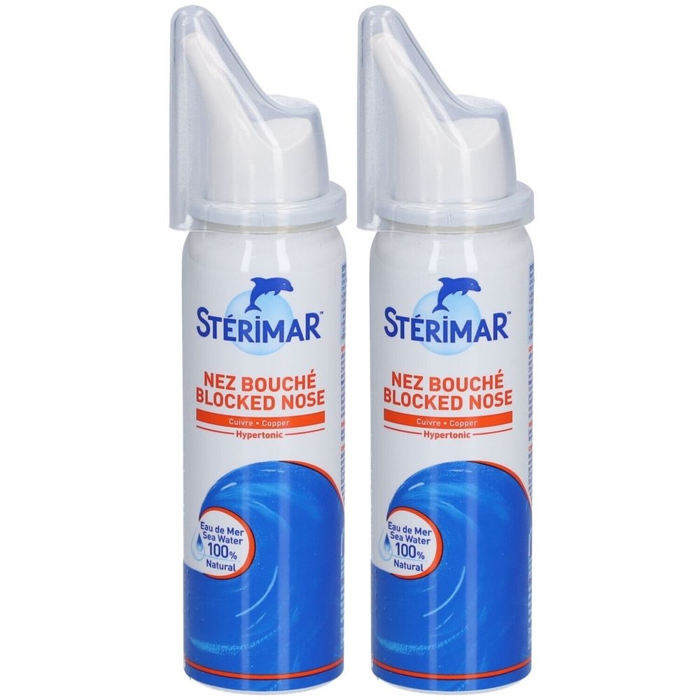 Stérimar - Nez Bouché 2x50 ml Spray Nasal
